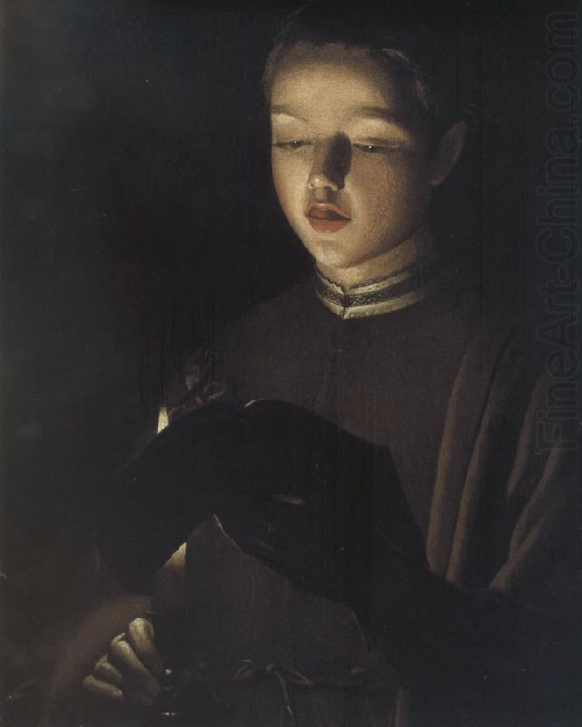 jeune chanteur, Georges de La Tour